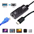 ADAPTADOR TIPO-C RJ45 GIGABIT ETHERNET 1000MPBS NOTEBOOK +NF - Imagem 2