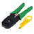 ALICATE DE CRIMPAR CRIMPAGEM E TESTADOR DE CABO DE REDE RJ45 - Imagem 2