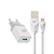 CARREGADOR PARA IPHONE COM CABO CERTIFICADO MFI ANATEL ELG - Imagem 1