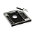 CASE CADDY SSD SATA 2ºHD ADAPTADOR DVD GAVETA NOTEBOOK 9,5MM - Imagem 1