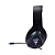 HEADSET GAMER AJUSTÁVEL COM FIO LED MOUNT  PRETO HM709 - Imagem 2