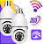 KIT 2 CAMERA LAMPADA GIRATÓRIA FULL HD WIFI 360 - Imagem 2