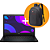 KIT NOTEBOOK DELL LATITUDE 3470 CORE I7 6Gº HD SSD 256 16GB RAM - 14" - WIN10 PRO - TPM COM MOCHILA E MOUSE - Imagem 1