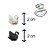 Kit 10 mini Cisne Brancos Maquetes, Mini Mundos, Terrário - Imagem 2