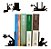 Suporte Aparador de Livros Bibliocanto - Organizador Criativo - Lendo - Imagem 10