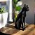 Estatueta Gato Sentado Geométrico Decoração  ( Low Poly ) - Imagem 2