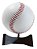 Kit 10 Suporte De Mesa Para Bola Baseball Beisebol Decoração - Imagem 5