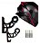 Kit 2 Suportes De Parede Para Capacetes De Moto Com Gancho - Imagem 5