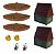 Kit 9 Pç Miniatura Patos Dog Dalmatas Casas Barcos Terrário Mini Mundo Bonsai - Imagem 1