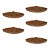 Kit Miniaturas 5 Barcos - Maquetes mini mundos e Terrários - Imagem 1
