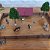 SÍTIO capim-guiné – Kit Mini Fazenda com Vaquinhas, Cercas, Arvores – Maquete,Terrário, Diorama Trabalho Escolar - Imagem 8