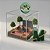 Kit Praça dos Pets Miniaturas - Maquetes e Dioramas | Mad Maker - Imagem 4