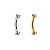 Piercing Micro Curvo com Zircônia (Aço Cirúrgico) - Imagem 3