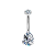 Piercing de umbigo Gota (Titânio) - Imagem 3