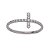 Piercing Conch Cruz cravejado (titanio) - Imagem 1