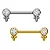 piercing mamilo indiano (titanio) - Imagem 1