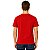 Camiseta Masculina Malha Fria PV Vermelho - Imagem 2