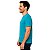 Camiseta Malha Fria PV Azul Turquesa - Imagem 3