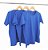Kit 3 Camisetas Masculina Malha Fria PV Azul Royal - Imagem 1