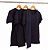 Kit 3 Camisetas Masculina Malha Fria PV Azul Marinho - Imagem 1