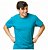 Kit 3 Camisetas Masculina Malha Fria PV Azul Turquesa - Imagem 2