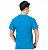 Kit 3 Camisetas Masculina Malha Fria PV Azul Turquesa - Imagem 3