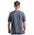 Kit 3 Camisetas Masculinas Malha Fria PV Preto Mescla - Imagem 3