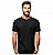 Kit 3 Camisetas Masculina Malha Fria PV Preta - Imagem 2