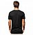 Kit 5 Camisetas Masculina Malha Fria PV Preta - Imagem 3
