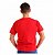 Kit 5 Camisetas Masculina Malha Fria PV Vermelho - Imagem 3