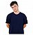 Kit 5 Camisetas Masculina Malha Fria PV Azul Marinho - Imagem 2