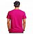 Kit 5 Camisetas Masculina Malha Fria PV Rosa Pink - Imagem 3