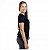 Kit 3 Baby Look Malha Fria Preta - Imagem 4