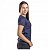 Kit 3 Baby Look Malha Fria Azul Marinho - Imagem 3