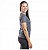Kit 3 Baby Look Malha Fria Cinza Chumbo - Imagem 3