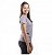 Kit 5 Baby Look Malha Fria Cinza Mescla - Imagem 3