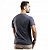 Camiseta Algodão Premium Mescla Preto - Imagem 2