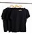 Kit 3 Camisetas Algodão Preta Premium - Imagem 1