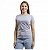 Kit 3 Baby Look Algodão Cinza Mescla Premium Basic - Imagem 2