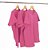 Kit 3 Camisetas Algodão Rosa Pink Premium - Imagem 1