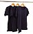 Kit 3 Camisetas Algodão Azul Marinho Premium - Imagem 1