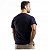 Kit 3 Camisetas Algodão Azul Marinho Premium - Imagem 4