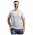 Kit 3 Camisetas Algodão Cinza Prata Premium - Imagem 2
