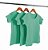 Kit 3 Baby Look Algodão Laguna Premium Basic - Imagem 1