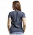Kit 3 Baby Look Algodão Mescla Preto Premium Basic - Imagem 3