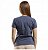 Kit 3 Baby Look Algodão Cinza Chumbo Premium Basic - Imagem 4