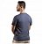 Kit 3 Camisetas Algodão Cinza Chumbo Premium - Imagem 3