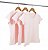 Kit 3 Baby Look Algodão Rosa Claro Premium Basic - Imagem 1