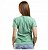 Kit 3 Baby Look Algodão Verde Hortelã Premium Basic - Imagem 4