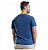 Kit 3 Camisetas Algodão Azul Petróleo Premium - Imagem 4